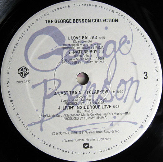 George Benson : The George Benson Collection (2xLP, Comp, SRC)