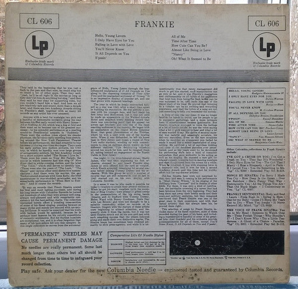 Frank Sinatra : Frankie (LP, Comp)