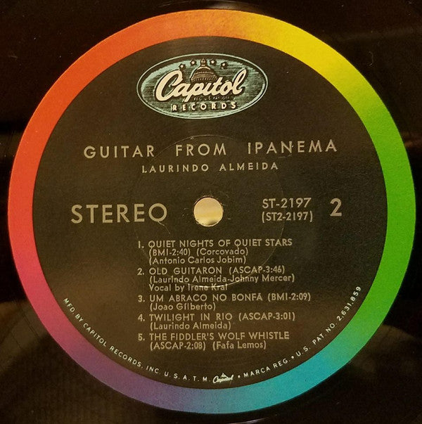 Laurindo Almeida : Guitar From Ipanema (LP, Album)