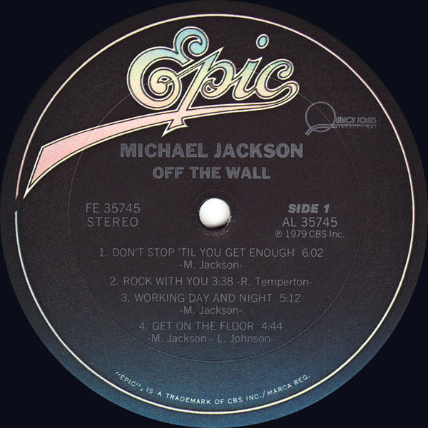 Michael Jackson : Off The Wall (LP, Album, Pit)