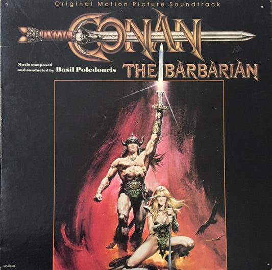 Basil Poledouris : Conan The Barbarian (Original Motion Picture Soundtrack) (LP, Album)