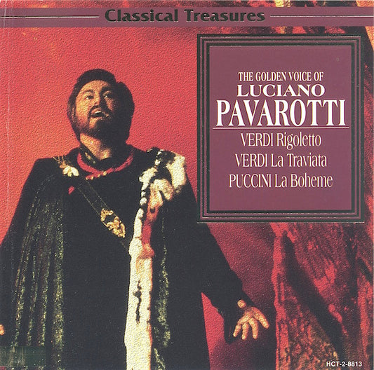 Luciano Pavarotti : The Golden Voice Of Luciano Pavarotti (CD, Comp)