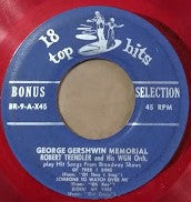 Robert Trendler Orchestra, George Gershwin : George Gershwin Memorial (7", EP, Mono, Red)