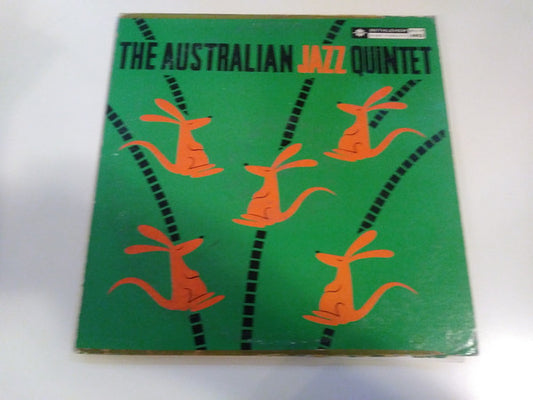 The Australian Jazz Quintet : At The Varsity Drag (LP, Mono, RE, Var)