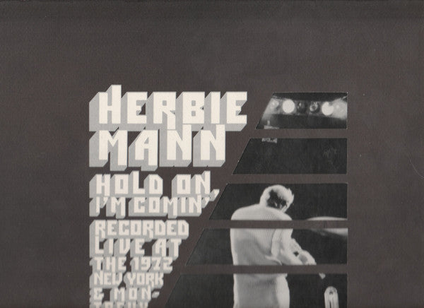 Herbie Mann : Hold On, I'm Comin' (LP, Album, Tri)