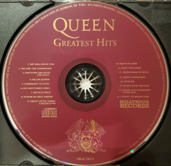 Queen : Greatest Hits (CD, Comp, RE, Son)