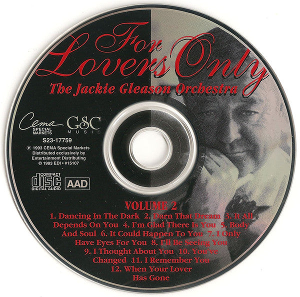 Jackie Gleason And His Orchestra : For Lovers Only (3xCD, Comp)