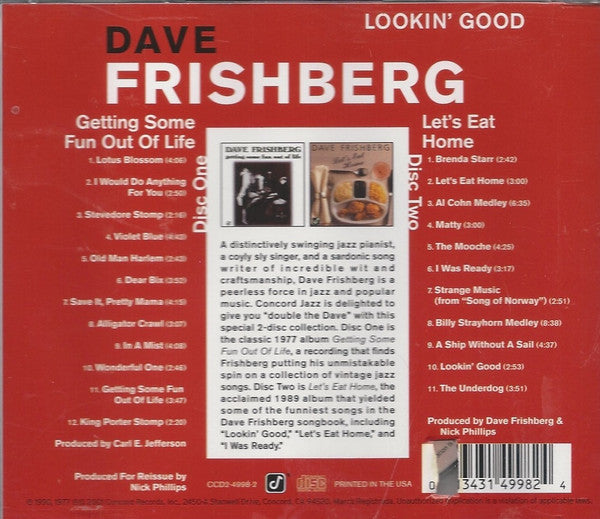 Dave Frishberg : Lookin' Good (2xCD, Comp)