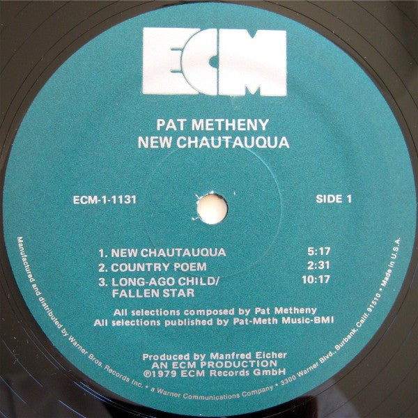 Pat Metheny : New Chautauqua (LP, Album)