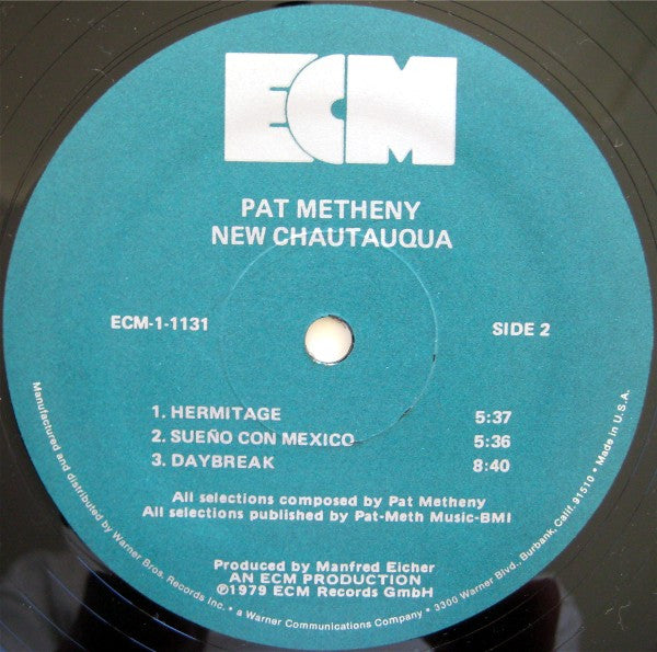 Pat Metheny : New Chautauqua (LP, Album)