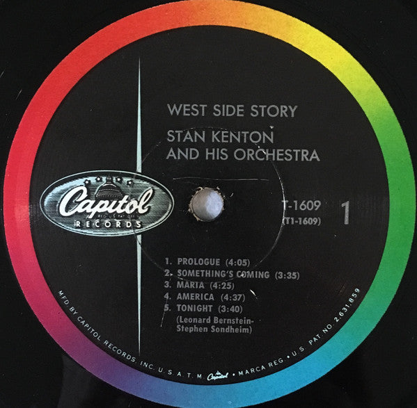 Stan Kenton : Kenton's West Side Story (LP, Album, Mono, Scr)