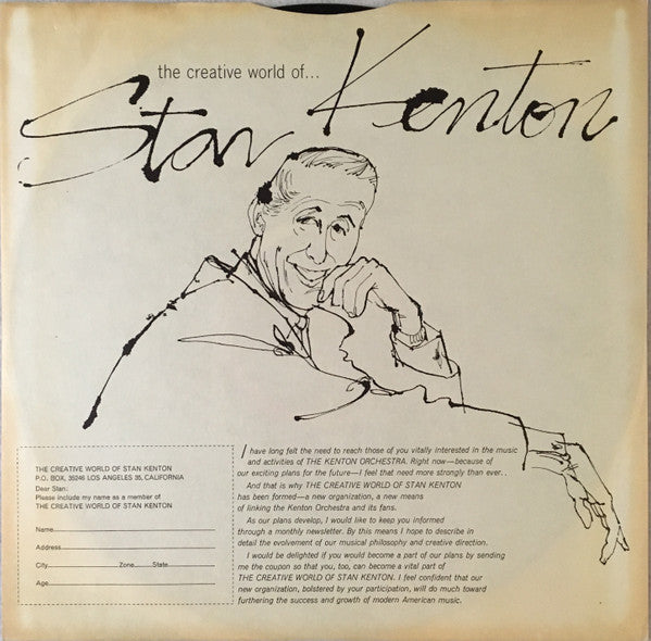 Stan Kenton : Kenton's West Side Story (LP, Album, Mono, Scr)