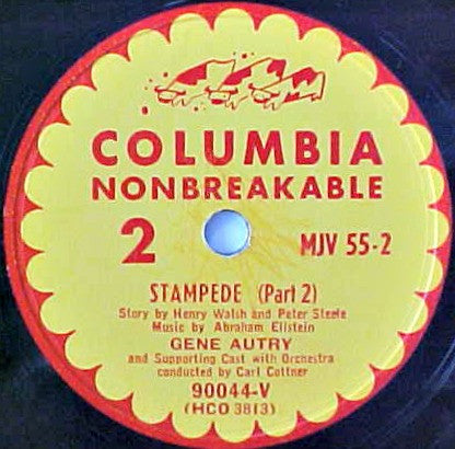 Gene Autry : Stampede (2x10")