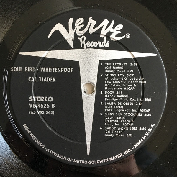 Cal Tjader : Soul Bird: Whiffenpoof (LP, Album)