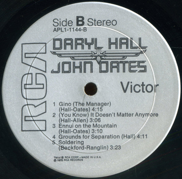 Daryl Hall & John Oates : Daryl Hall & John Oates (LP, Album)