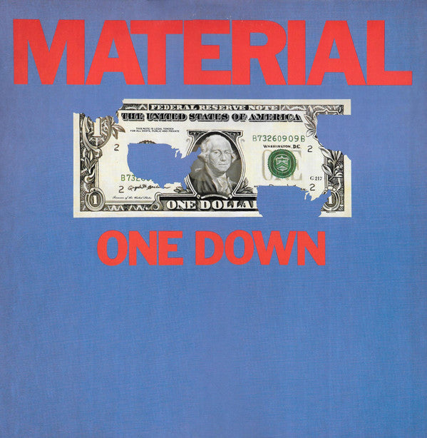 Material : One Down (LP, Album, SP)