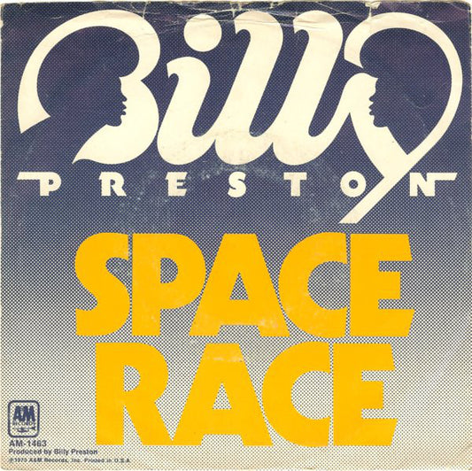 Billy Preston : Space Race / We're Gonna Make It (7", Single, Styrene, Pit)