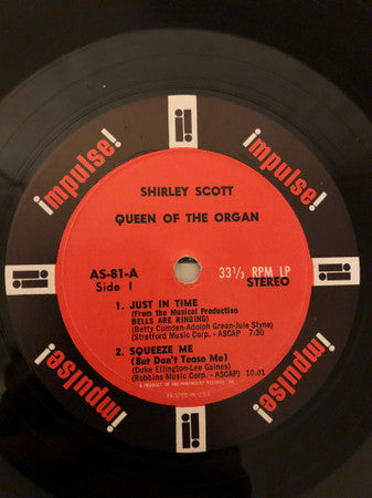 Shirley Scott : Queen Of The Organ (LP, Album)