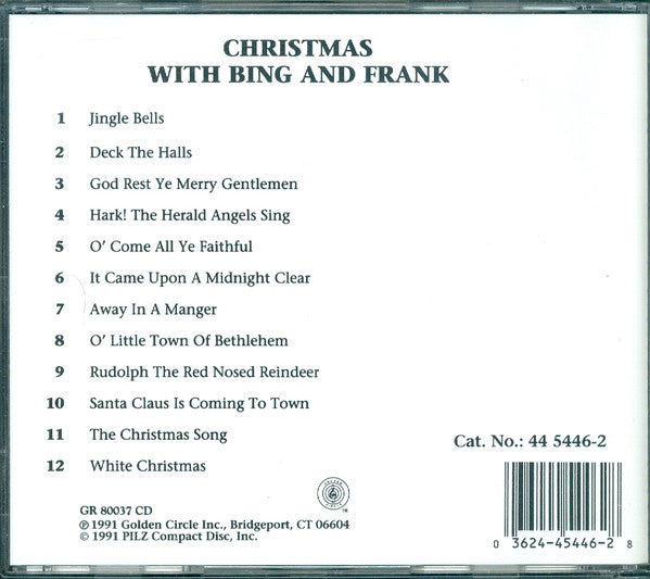 Bing Crosby, Frank Sinatra : Christmas With Bing & Frank (CD, Comp)