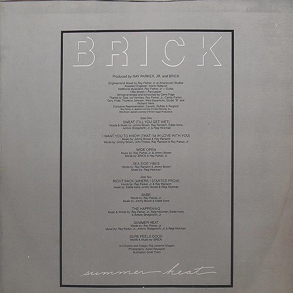 Brick : Summer Heat (LP, Album)