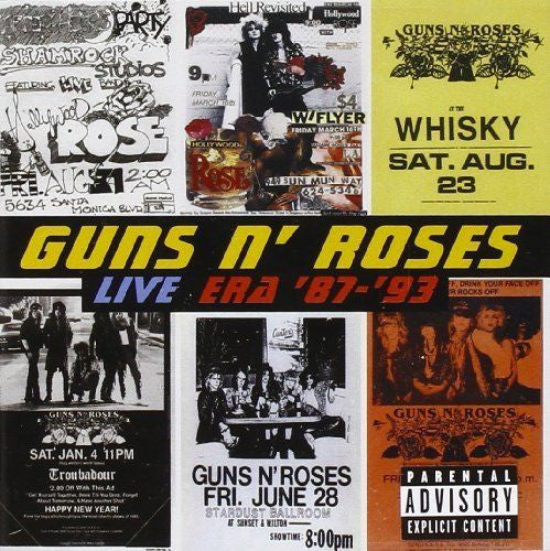 Guns N' Roses : Live Era '87-'93 (2xCD, Club)