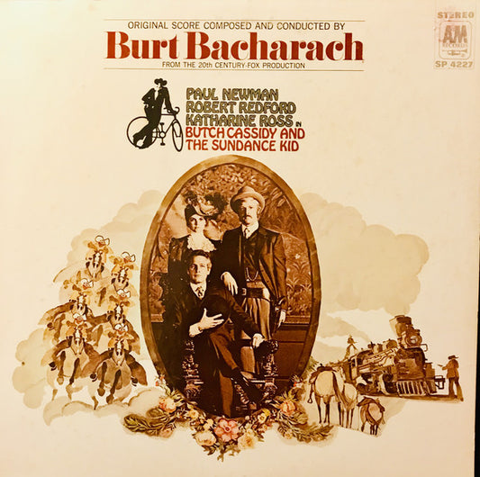 Burt Bacharach : Butch Cassidy And The Sundance Kid (Original Movie Soundtrack) (LP, Album, Ter)