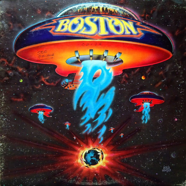 Boston : Boston (LP, Album, Pit)