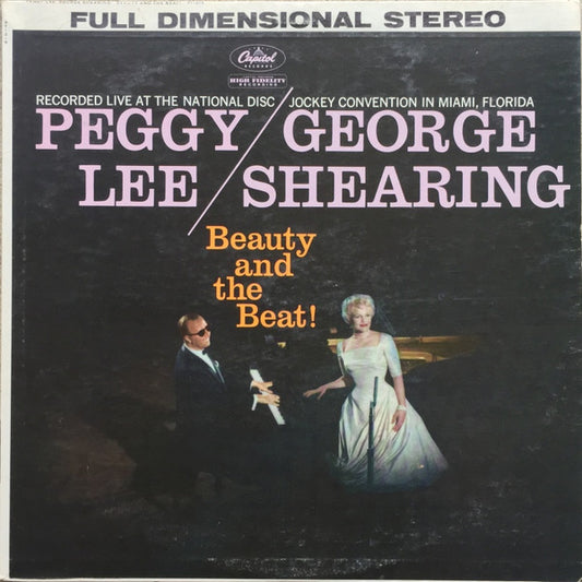 Peggy Lee And George Shearing : Beauty And The Beat! (LP, Album, RE, Los)