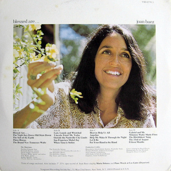 Joan Baez : Blessed Are... (2xLP + 7", Styrene + Album, Pit)