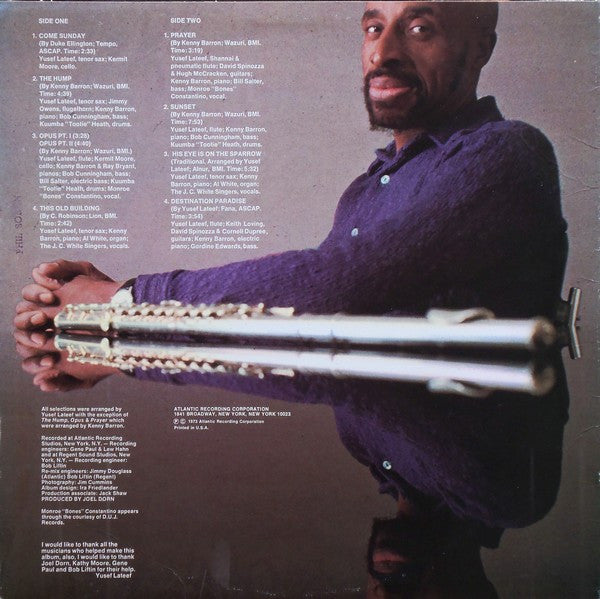 Yusef Lateef : Hush 'N' Thunder (LP, Album, MO)