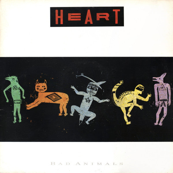 Heart : Bad Animals (LP, Album, Club)