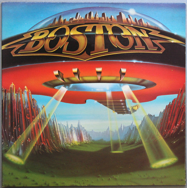 Boston : Don't Look Back (LP, Album, Pit)