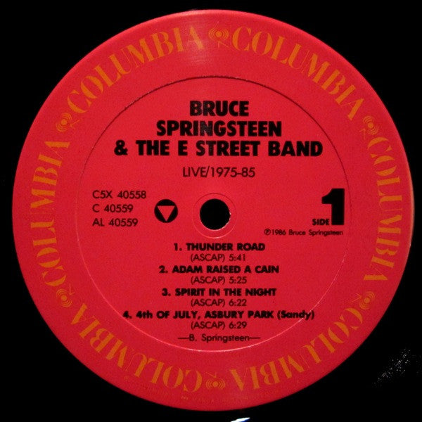 Bruce Springsteen & The E-Street Band : Live / 1975-85 (5xLP, Album, Eur + Box)