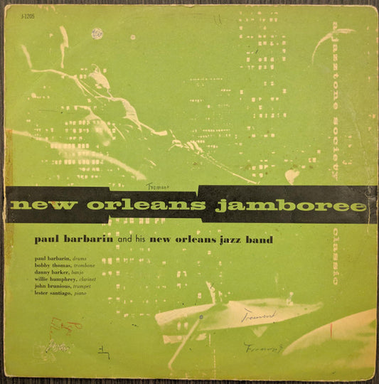 Paul Barbarin And His Jazz Band : New Orleans Jamboree (LP)