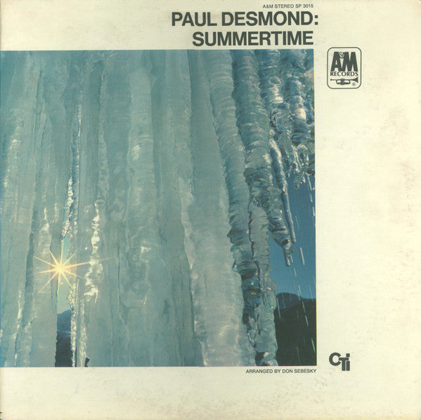 Paul Desmond : Summertime (LP, Album, Gat)