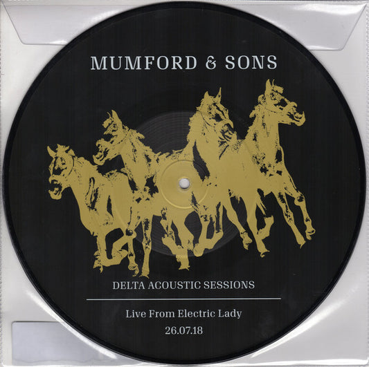 Mumford & Sons : Delta Acoustic Sessions (Live From Electric Lady 26.07.18) (10", RSD, Pic)