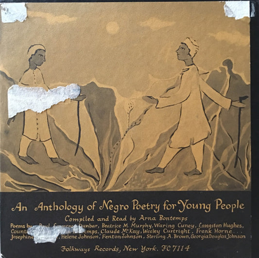 Arna Bontemps : An Anthology Of Negro Poetry For Young People (10", Album)