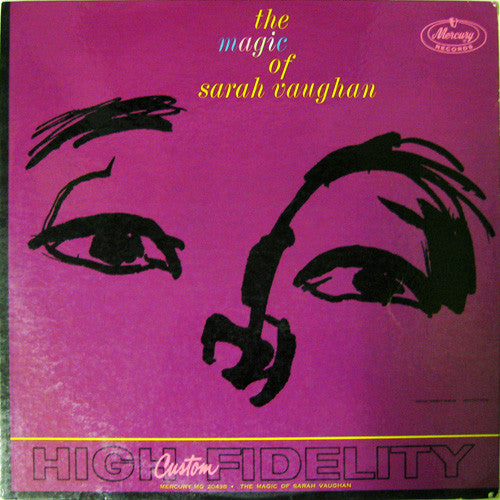 Sarah Vaughan : The Magic Of Sarah Vaughan (LP, Album, Mono)