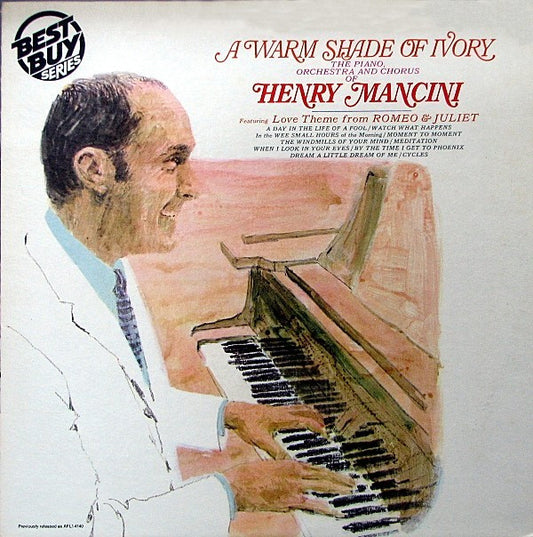 Henry Mancini : A Warm Shade Of Ivory (LP, Album, RE)