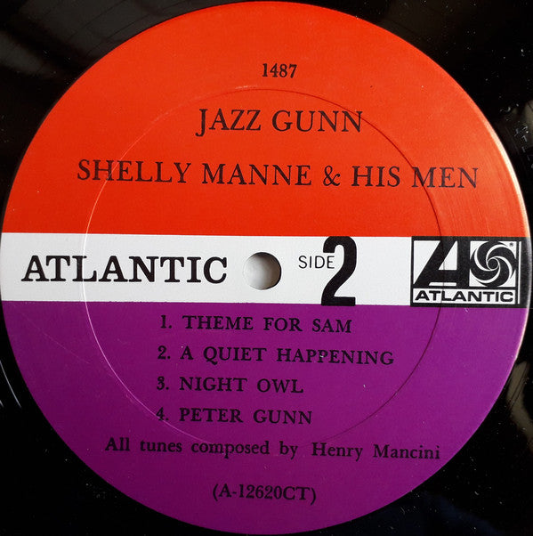 Shelly Manne & His Men : Jazz Gunn (LP, Album, Mono, Ter)