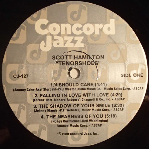 Scott Hamilton : Tenorshoes (LP, Album)