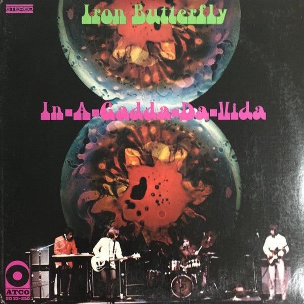 Iron Butterfly : In-A-Gadda-Da-Vida (LP, Album, Club, RP)