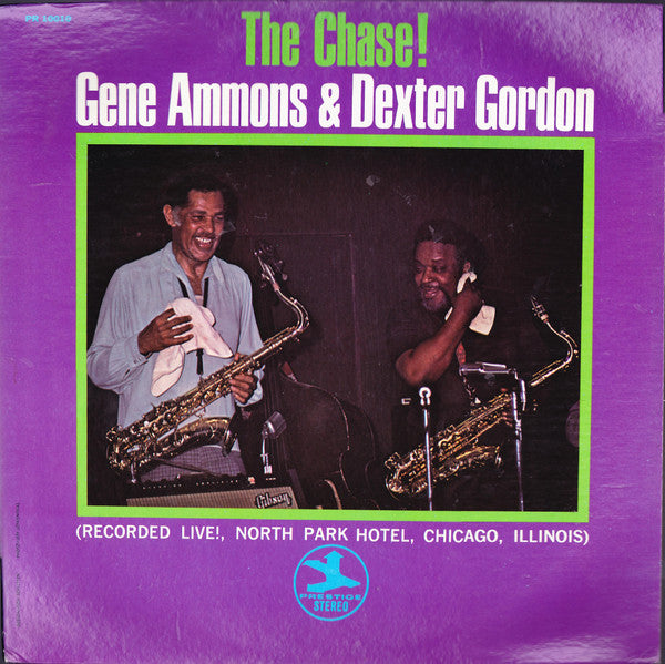 Gene Ammons & Dexter Gordon : The Chase! (LP, Album, RE)