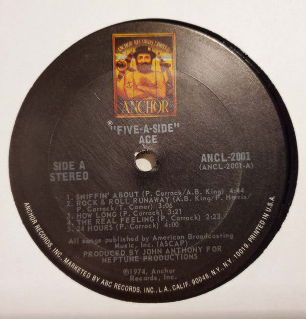 Ace (7) : Five-A-Side (LP, Album, Ter)