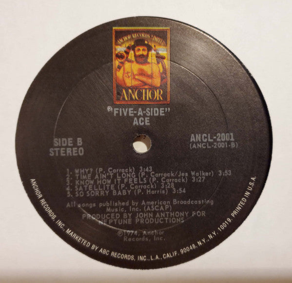 Ace (7) : Five-A-Side (LP, Album, Ter)