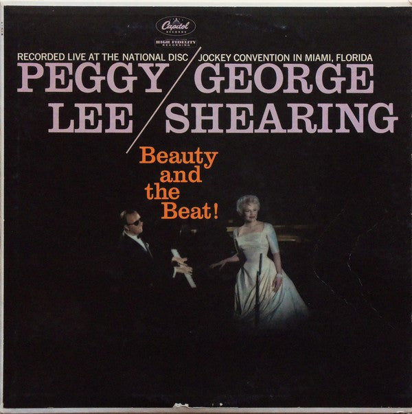 Peggy Lee / George Shearing : Beauty And The Beat! (LP, Album, Mono, Scr)