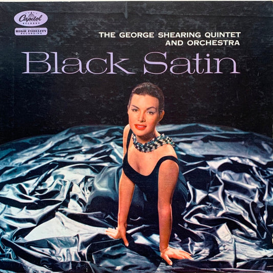 The George Shearing Quintet : Black Satin (LP, Album, Mono, Scr)