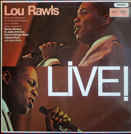 Lou Rawls : Live! (LP, Album, Mono)