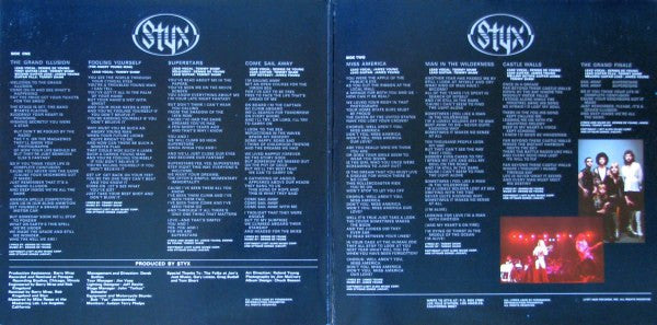 Styx : The Grand Illusion (LP, Album, Hal)