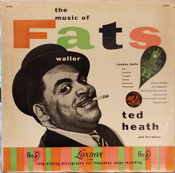 Ted Heath And His Music : The Music Of Fats Waller (LP, Album, Mono)